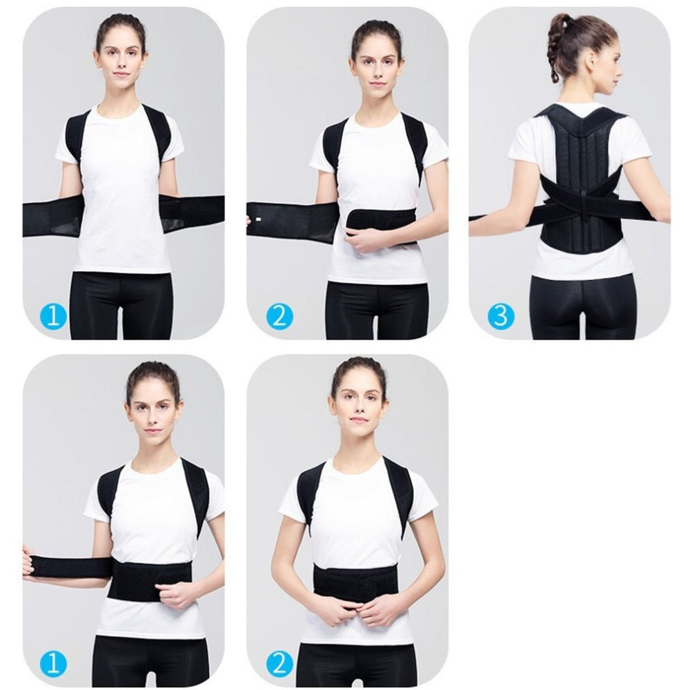 SpineAlign™ Premium Posture Corrector | Ergonomic Back Support & Spine Brace