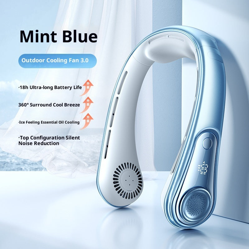 Joyroom BreezeGo™ Portable Hanging Neck Fan | Bladeless
