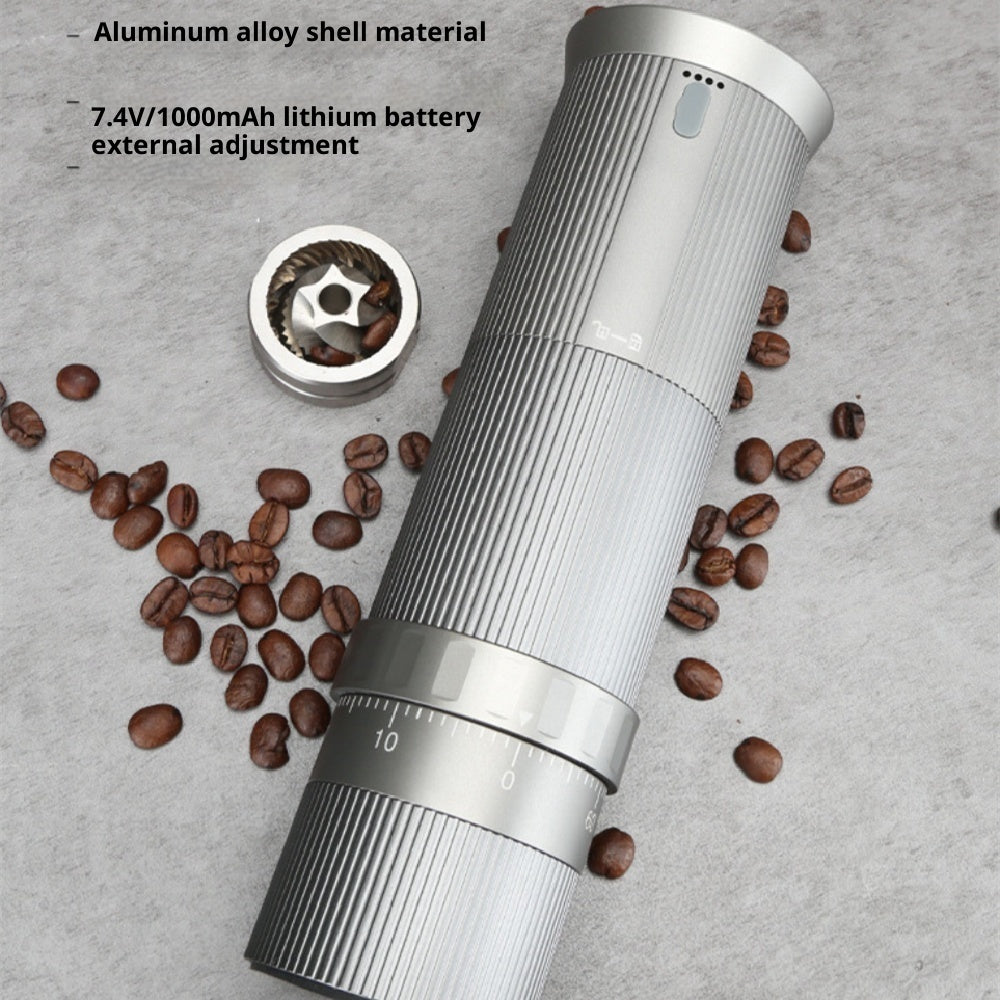 Nomad™ Premium Portable Electric Coffee Grinder | Heavy-Duty Aluminum & Stainless Steel