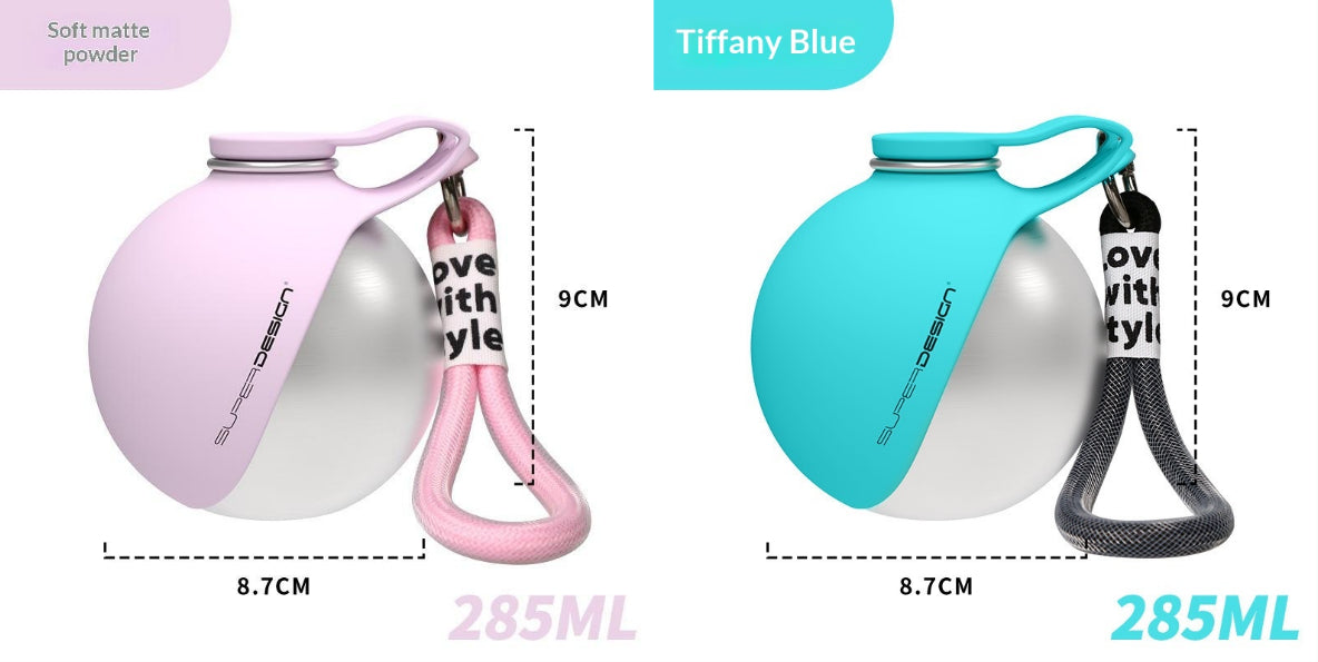 ADFANPET™ 2-in-1 Portable Pet Water Bottle with Drinking Bowl