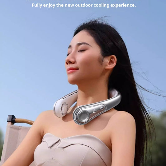 Joyroom BreezeGo™ Portable Hanging Neck Fan | Bladeless