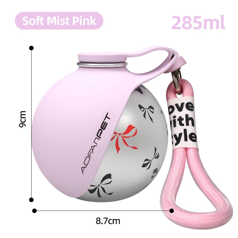 ADFANPET™ 2-in-1 Portable Pet Water Bottle with Drinking Bowl