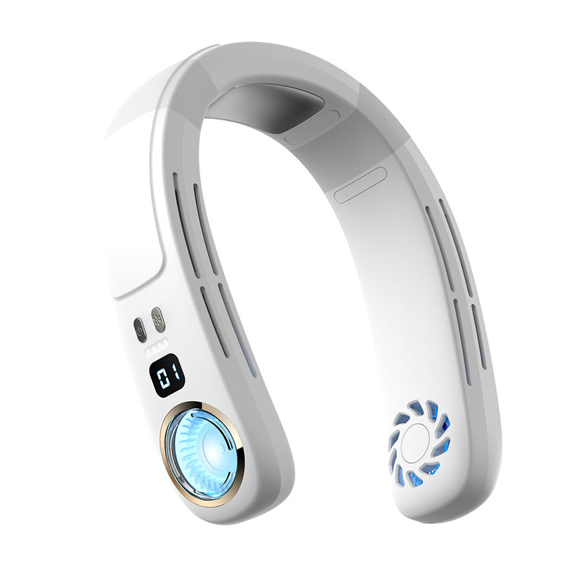 AeroChill™ Portable Semiconductor Neck Fan | Instant Wearable Air Conditioner