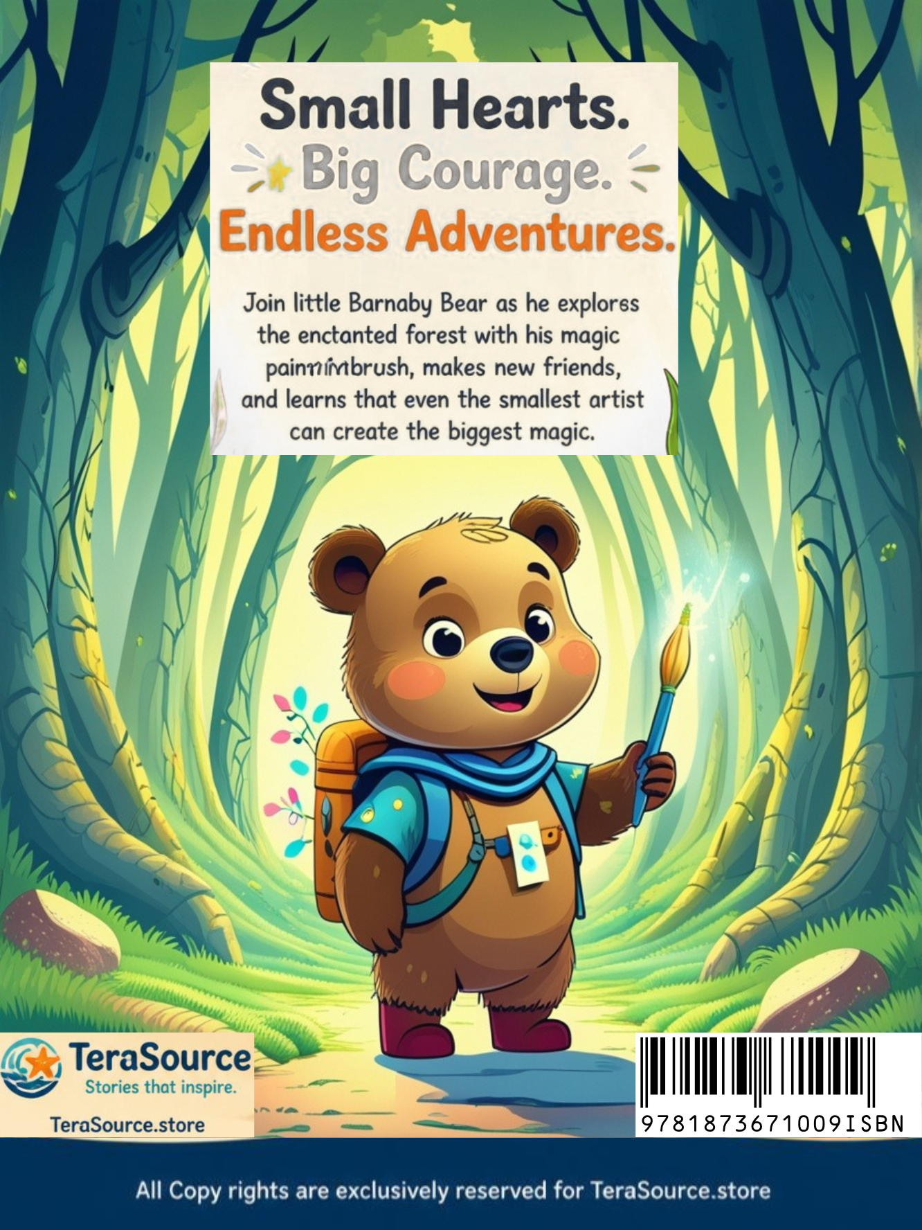 BARNABY BEAR and the Secret Rainbow Forest - THE LITTLE EXPLORER’S COLOR & STORY ADVENTURES