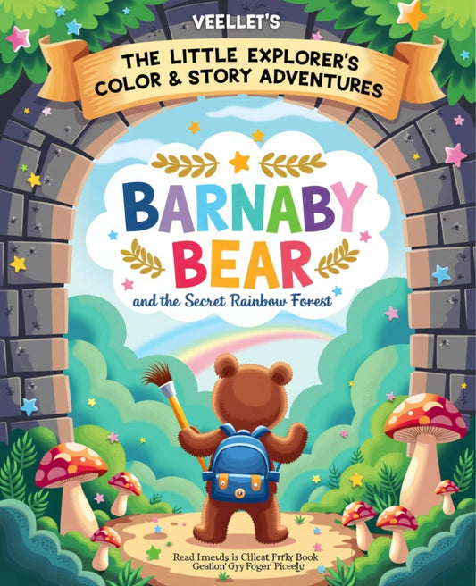 BARNABY BEAR and the Secret Rainbow Forest - THE LITTLE EXPLORER’S COLOR & STORY ADVENTURES