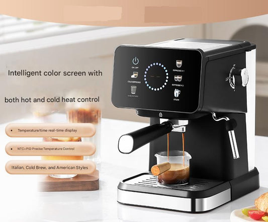 EspressoGo™ Mini Electric Espresso Maker | 400g Compact Travel Coffee Machine