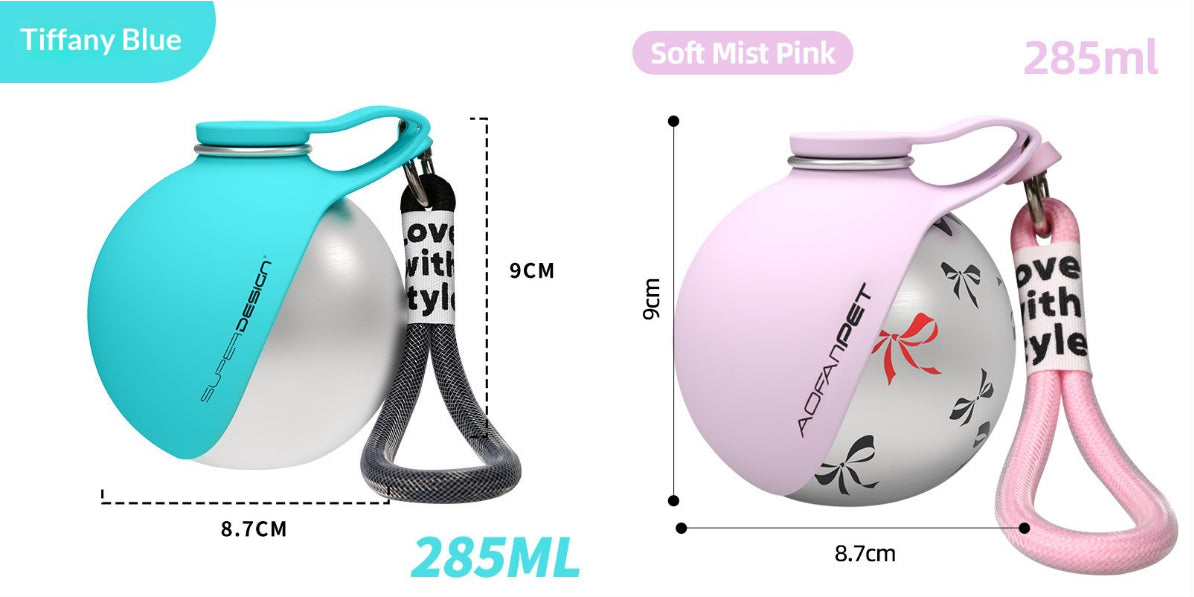 ADFANPET™ 2-in-1 Portable Pet Water Bottle with Drinking Bowl